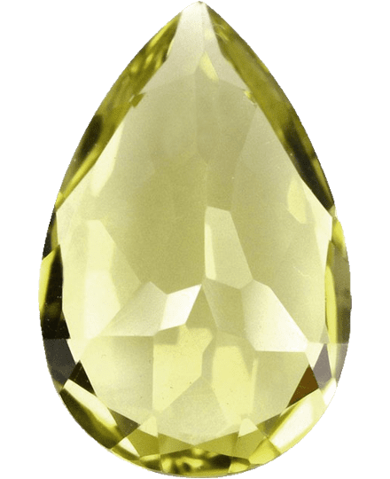 Quartz Buyer’s Guide – Properties, Treatments & Value Quartz Buyers Guide 4 - pear shape - yellow colour - faceted - madagacar