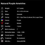 9.17 ct Purple Ametrine - iGemz20379B