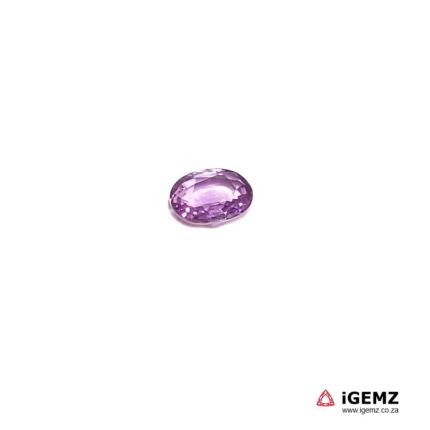 0.83 ct Violet Sapphire - iGemz20498