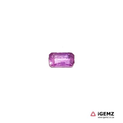 0.9 ct Violet Sapphire - iGemz20504