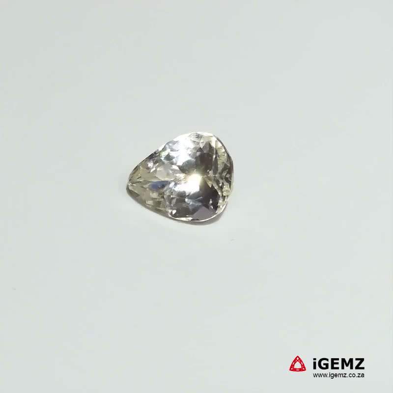 iGemz20878.1 5.13 ct Peach Kunzite - iGemz20878