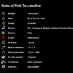 1.69 ct Pink Tourmaline - iGemz20901