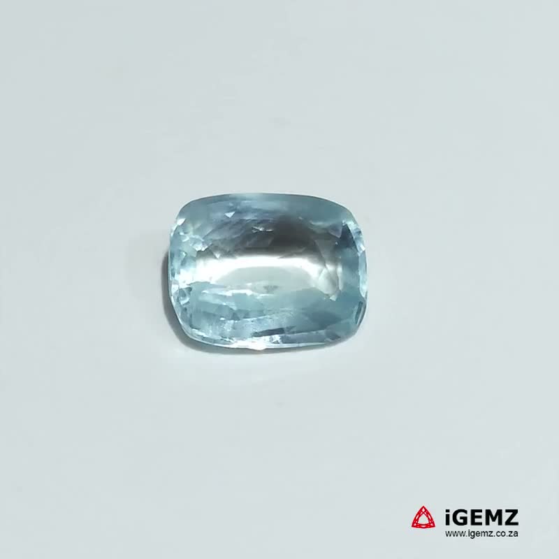 iGemz21020.1 4.06 ct Blue Aquamarine - iGemz21020