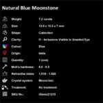 7.2 ct Blue Moonstone - iGemz21215
