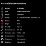 6.29 ct Blue Moonstone - iGemz21230