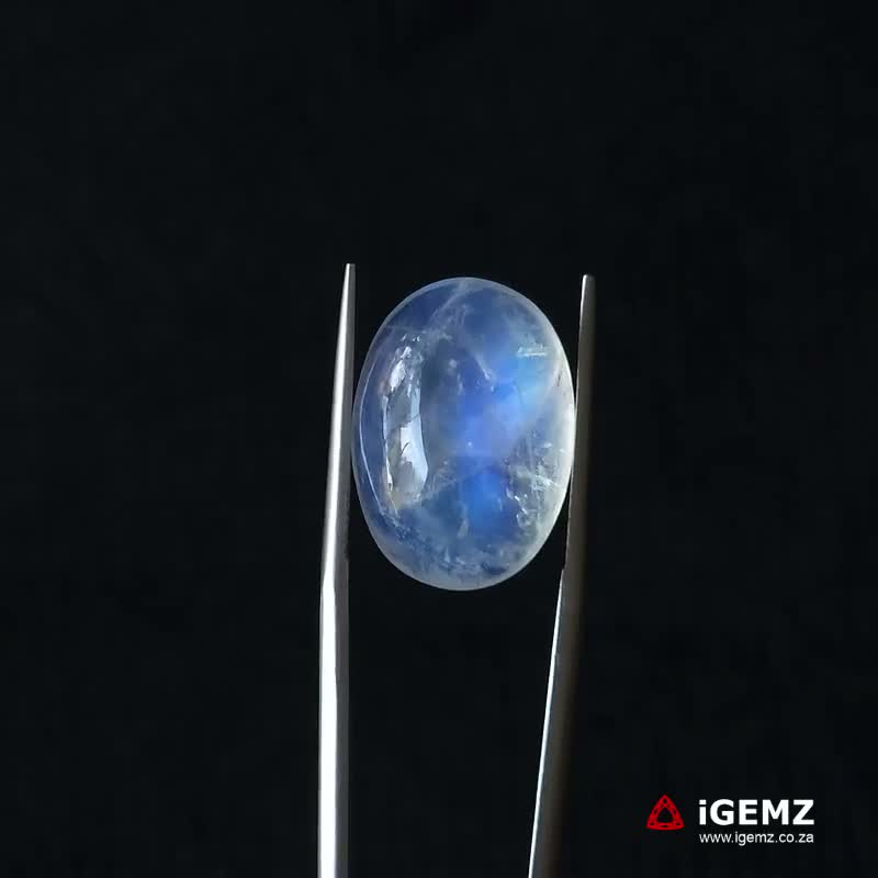 iGemz21249.1 12.73 ct Blue Moonstone - iGemz21249