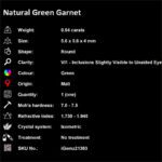 0.94 ct Green Mali Garnet - iGemz21363