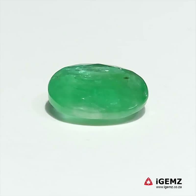 iGemz21410.1 3.08 ct Green Emerald - iGemz21410