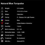 2.14 ct Blue Turquoise - iGemz22772