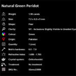 1.56 ct Green Peridot - iGemz23000