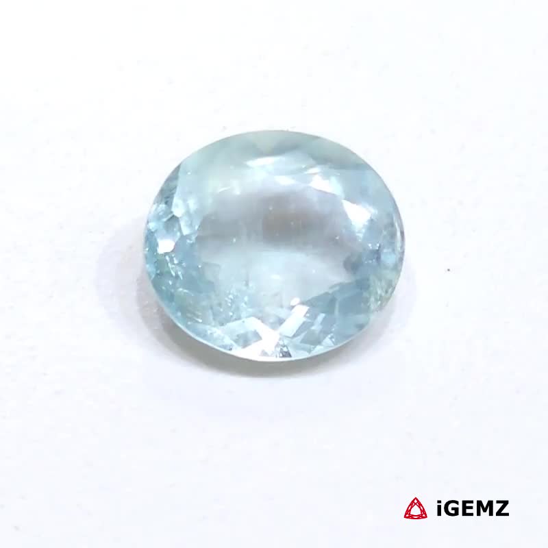 iGemz25076.1 2.99 ct Blue Aquamarine - iGemz25076