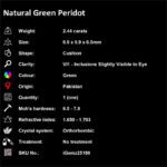2.44 ct Green Peridot - iGemz25180