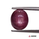 8.21 ct Red Star Ruby - iGemz25788