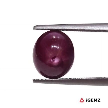 6.8 ct Red Star Ruby - iGemz25792
