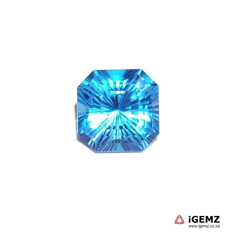 iGemz20186.1 12 ct Swiss Blue Topaz - iGemz20186