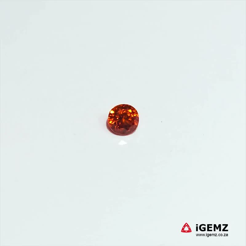 iGemz21139.1 0.83 ct Orange Garnet Spessartite - iGemz21139