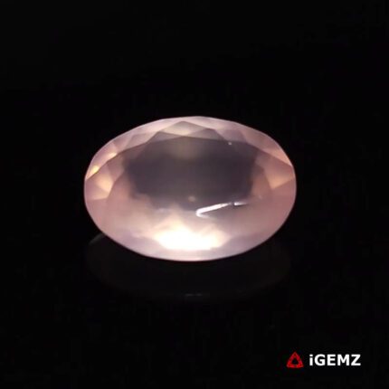 10.5 ct Pink Quartz Rose - iGemz23835