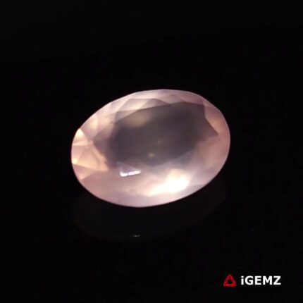 10.5 ct Pink Quartz Rose - iGemz23835