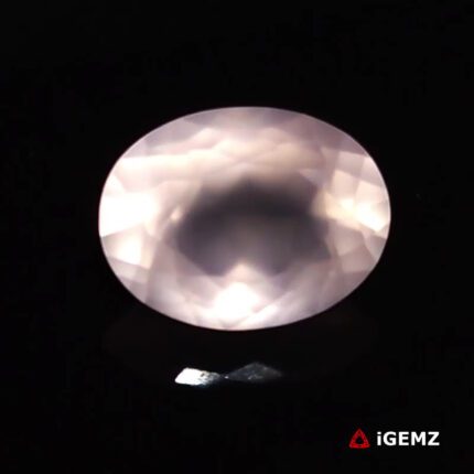 18.4 ct Pink Quartz Rose - iGemz23840