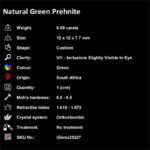 6.89 ct Green Prehnite - iGemz25227