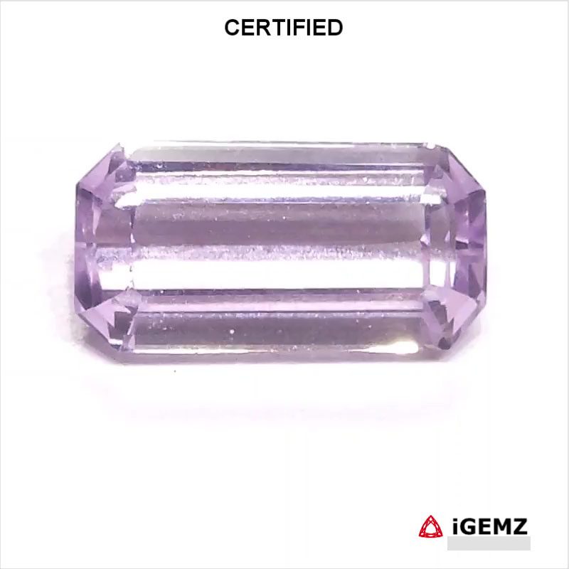 iGemz26273.1 11.5 ct Pink Kunzite - CERTIFIED - iGemz26273