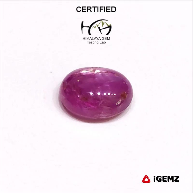 iGemz30355.1 3.61 ct Red Star Ruby - CERTIFIED - iGemz30355