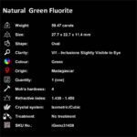 59.47 ct Green Fluorite - iGemz31438