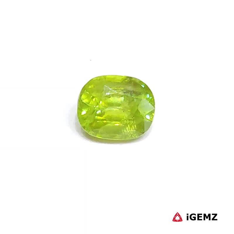 iGemz28093.1 1 ct Green Sphene - iGemz28093 gemstone for sale at igemz.co.za