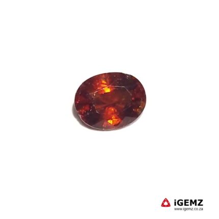 4.21 ct Orange Garnet Hessonite - iGemz20620 gemstone for sale at igemz.co.za