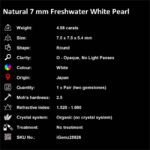 4.98 ct 7 mm Freshwater Pearl - iGemz28826 gemstone for sale at igemz.co.za