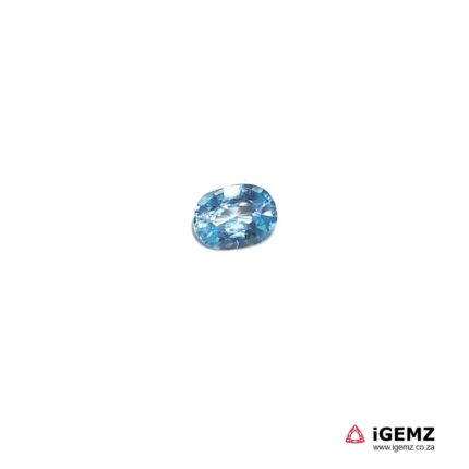 1.85 ct Blue Zircon - iGemz20003