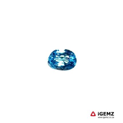 1.88 ct Blue Zircon - iGemz20017
