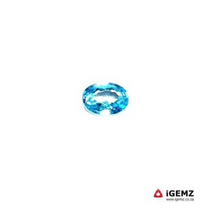 1.41 ct Blue Zircon - iGemz20071