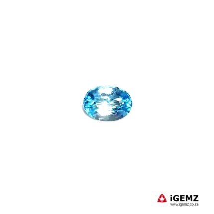 1.87 ct Blue Zircon - iGemz20079