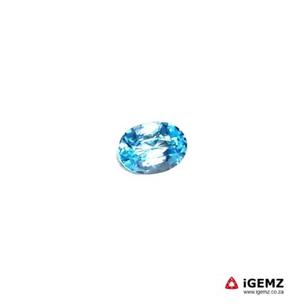 1.87 ct Blue Zircon - iGemz20079