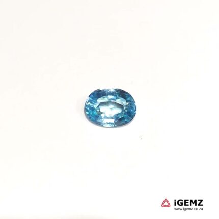 2.19 ct Blue Zircon - iGemz20136