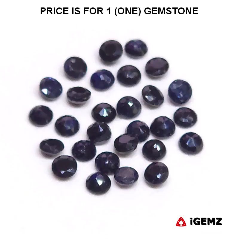 iGemz24723.1 0.129 ct Black Sapphire - iGemz24723 gemstone for sale at igemz.co.za