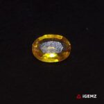 0.71 ct Yellow Sapphire - iGemz24729 gemstone for sale at igemz.co.za