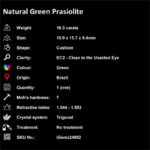 16.3 ct Green Prasiolite - iGemz24652
