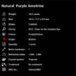 10.2 ct Purple Ametrine - iGemz23621