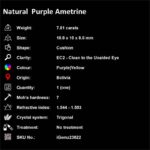 7.81 ct Purple Ametrine - iGemz23622