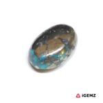 22.2 ct Persian Turquoise with Pyrite - iGemz32593