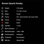 3.76 ct Brown Quartz Smoky - iGemz31100