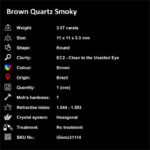 3.57 ct Brown Quartz Smoky - iGemz31114