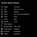 1.91 ct Brown Quartz Smoky - iGemz31170