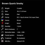 2 ct Brown Quartz Smoky - iGemz31176