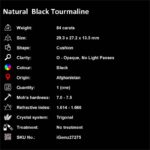 84 ct Black Tourmaline - iGemz27275 gemstone for sale at igemz.co.za