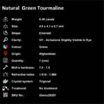 0.46 ct Green Tourmaline - iGemz29251 gemstone for sale at igemz.co.za