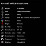 9.15 ct White Moonstone - iGemz23138 gemstone for sale at igemz.co.za