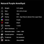 3.31 ct Purple Amethyst - iGemz20098